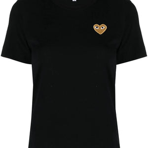 embroidered heart t-shirt