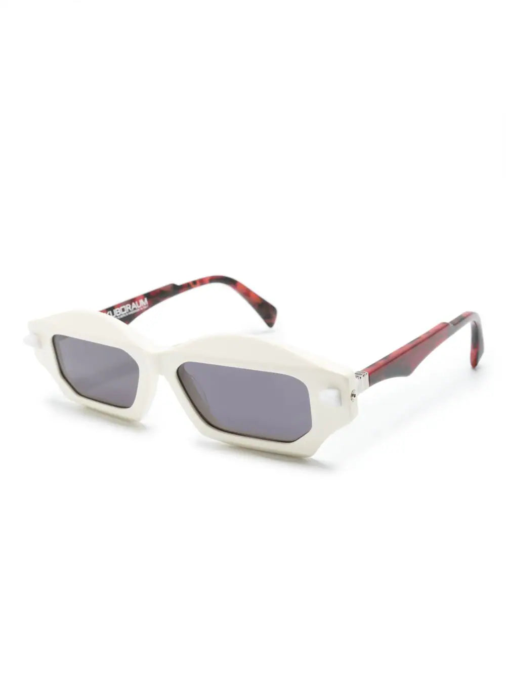 angular slim-frame sunglasses