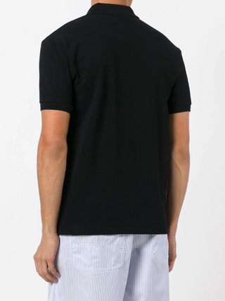 short sleeve embroidered logo polo shirt - SHEET-1