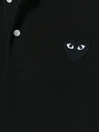 short sleeve embroidered logo polo shirt - SHEET-1
