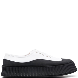 panelled low-top sneakers - SHEET-1